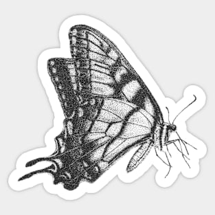 Swallowtail Butterfly Sticker